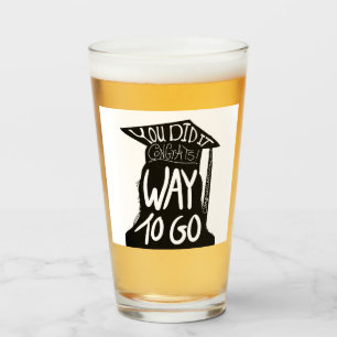 Graduation Congrats Glass