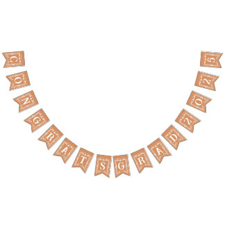 Graduation Congrats Grad 2025 Bunting Banner Decor