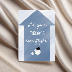 Graduation Congrats Let Your Dreams Take Flight Card