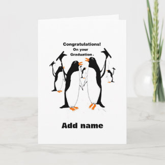 Graduation Congratulations Card