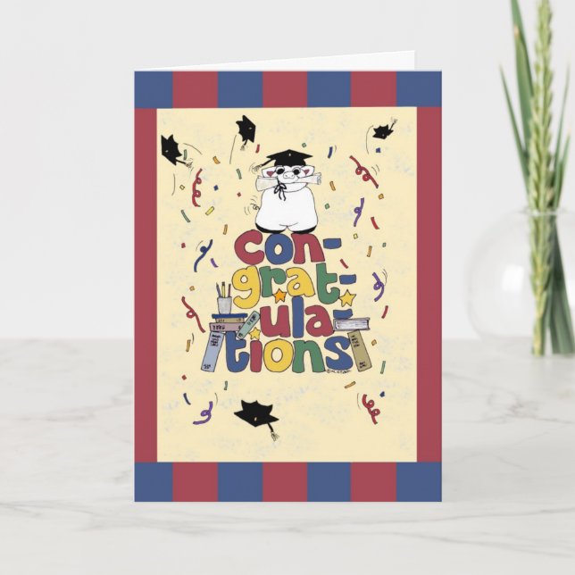 Graduation - Congratulations Card (Front)