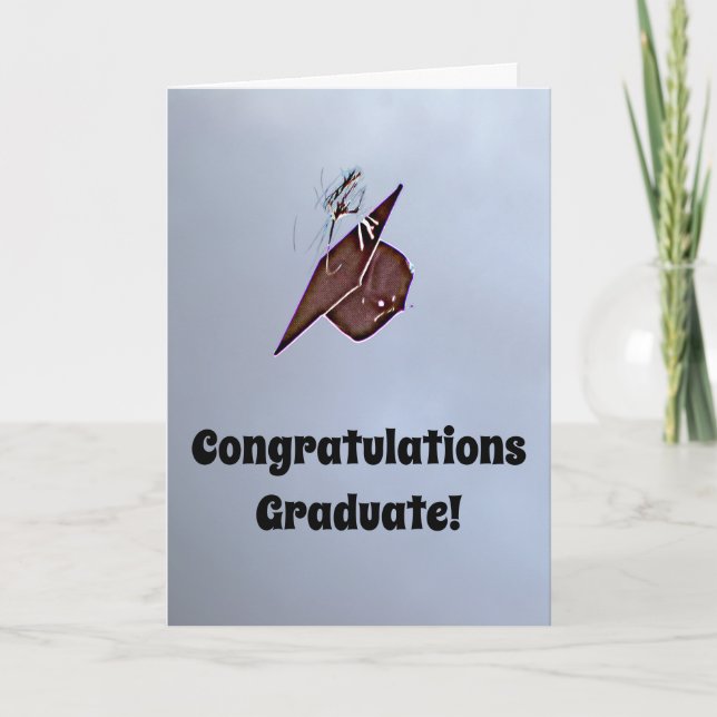 Graduation Congratulations Card (Front)