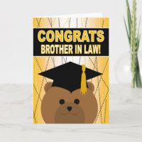 Graduation Congratulations for Brother in Law