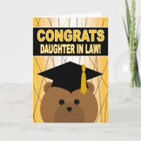 Graduation Congratulations for Daughter in Law