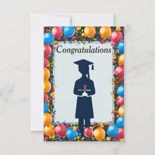 Graduation congratulations invitation