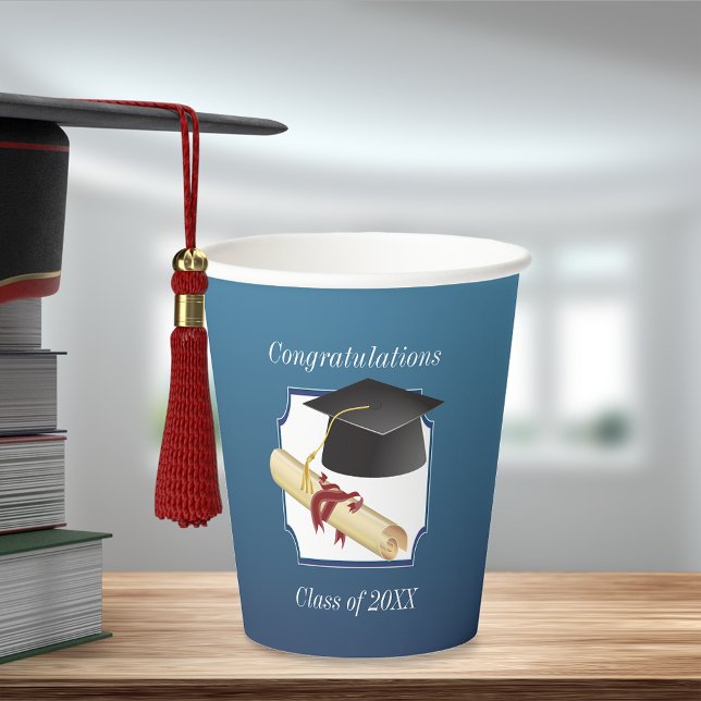 Graduation Congratulations Paper Cups (Creator Uploaded)