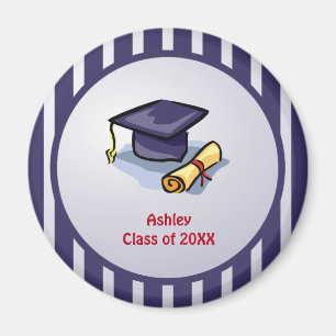 Graduation Congratulations Remember the Past Magnet