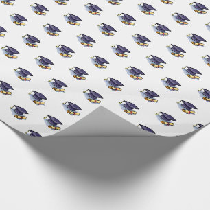 Graduation Congratulations Remember the Past Wrapping Paper