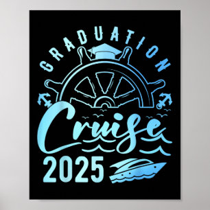 Graduation Cruise 2025 Friends Party Family Trip M Poster