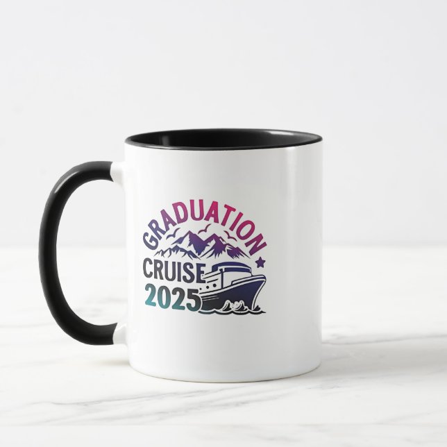 Graduation Cruise 2025 Summer Trip Matching Mug (Left)