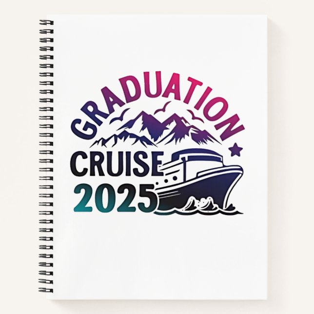 Graduation Cruise 2025 Summer Trip Matching Notebook (Front)