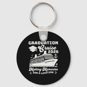 Graduation Cruise Cl Of 2026 Seniors Matching Grad Key Ring