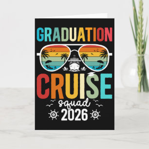 Graduation Cruise Squad 2026 Graduate Cruise Trip  Card