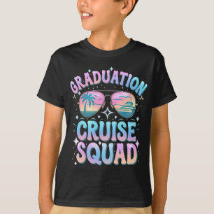 Graduation Cruise Squad Cruising Ship Retro T-Shirt