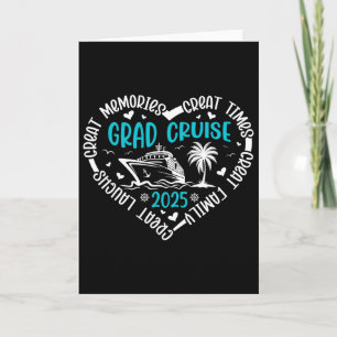 Graduation Cruise Trip Cl Of 2025 Senior Summer Va Card