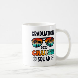 Graduation Cruise Trip Cl Of 2025 Senior Summer Va Coffee Mug