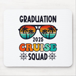 Graduation Cruise Trip Cl Of 2025 Senior Summer Va Mouse Pad