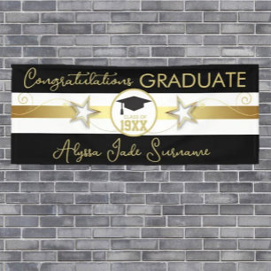 Graduation! Custom Congrats Grad Party Banner