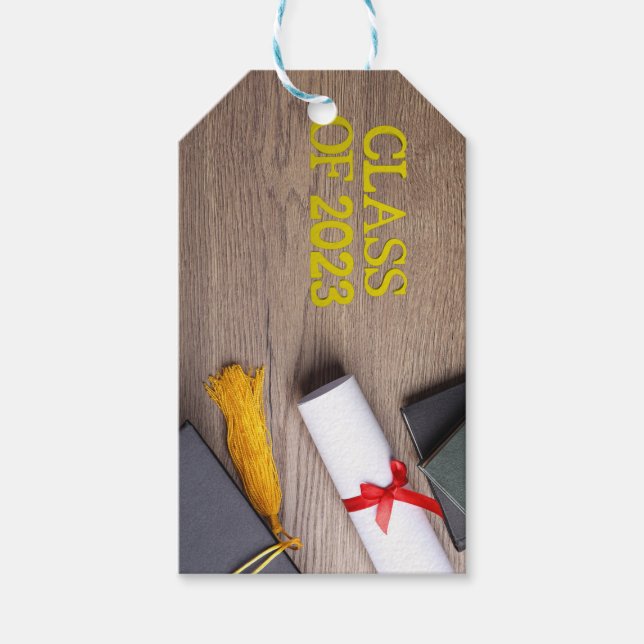 Graduation custom gift Tag (Front)