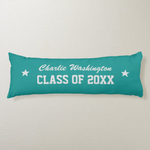 Graduation custom name, year & colour body pillow