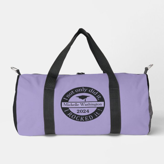 Graduation custom name & year duffle bag (Front)