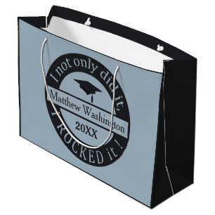 Graduation custom name & year gift bag