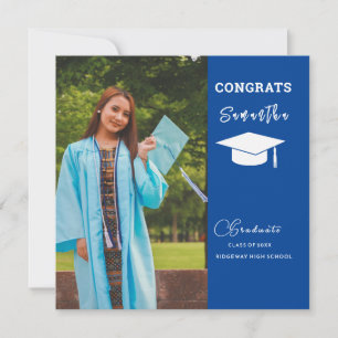 Graduation Custom Photo Graduate Announcement Card