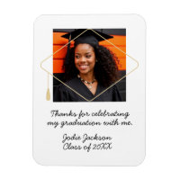Graduation Custom Photo Thank You Favour