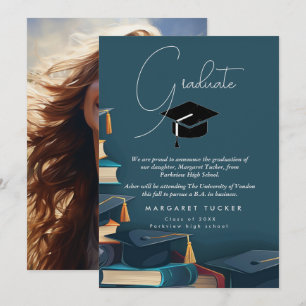 Graduation daughter I Cap Announcement