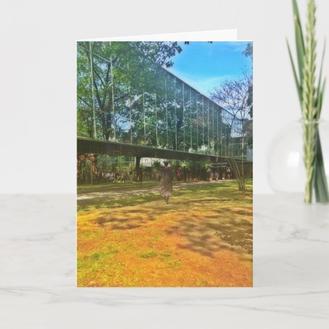 Graduation Day, College, Male Card (Front)