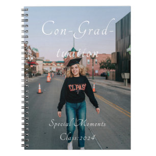 Graduation Day Photo memories notebook