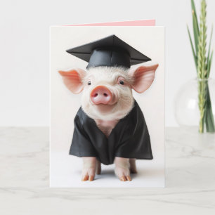 Graduation Day Piggy Style Invitation
