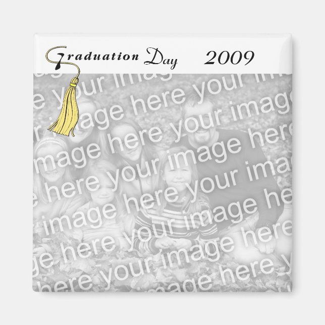 Graduation Day YELLOW Magnet (Front)