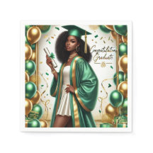 Graduation Decor - Emerald