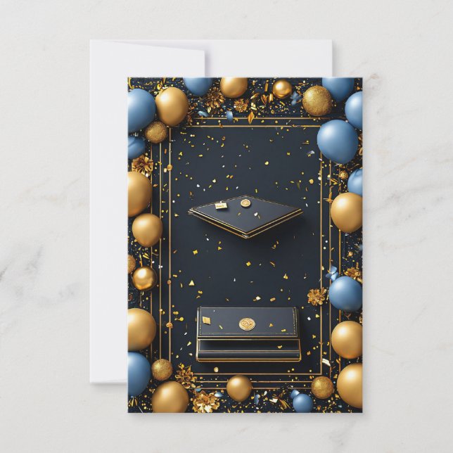Graduation Decorative Arrangement Invitation (Front)
