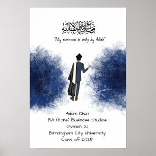 Graduation Degree certificate  Poster