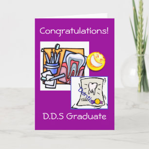 Graduation — Dentist D.D.S Card