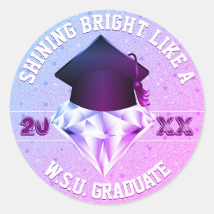 Graduation Diamond Class of Envelope Seal