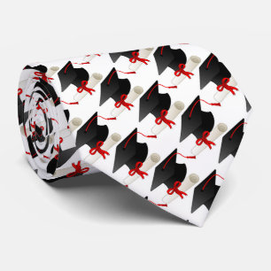Graduation Diploma and Cap Tie