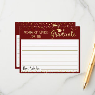 Graduation Elegant Words of Advice