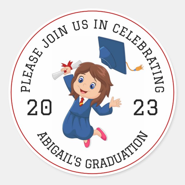 Graduation Envelope Seal (Front)