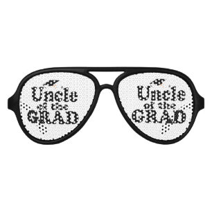 Graduation Family - Uncle of the Grad Aviator Sunglasses