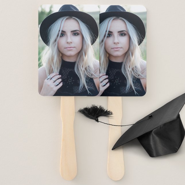 Graduation Fan Graduate One Large Photo (Creator Uploaded)