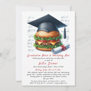 Graduation Feast & Wordplay Fun – A Celebration Invitation