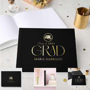 Graduation Foil Guestbook