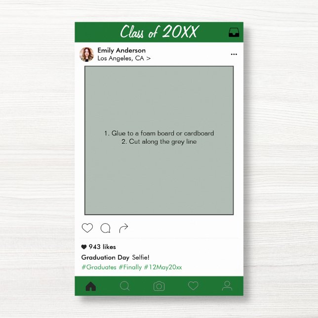 Graduation Frame Party Prop Photo Booth Poster (Creator Uploaded)