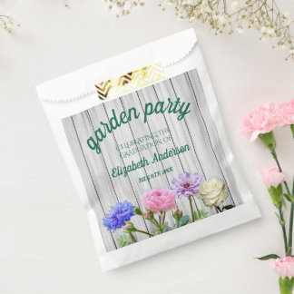 Graduation Garden Party Favour Bags