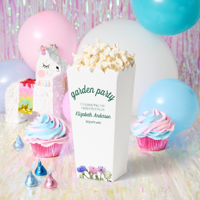 Graduation Garden Party Favour Box (Party)