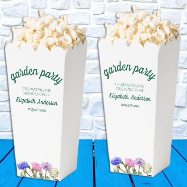 Graduation Garden Party Favour Box (Creator Uploaded)