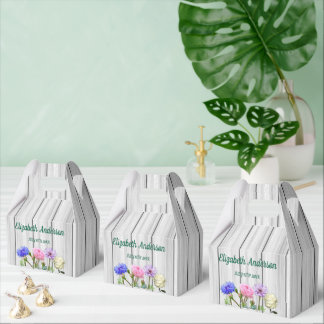 Graduation Garden Party Favour Box